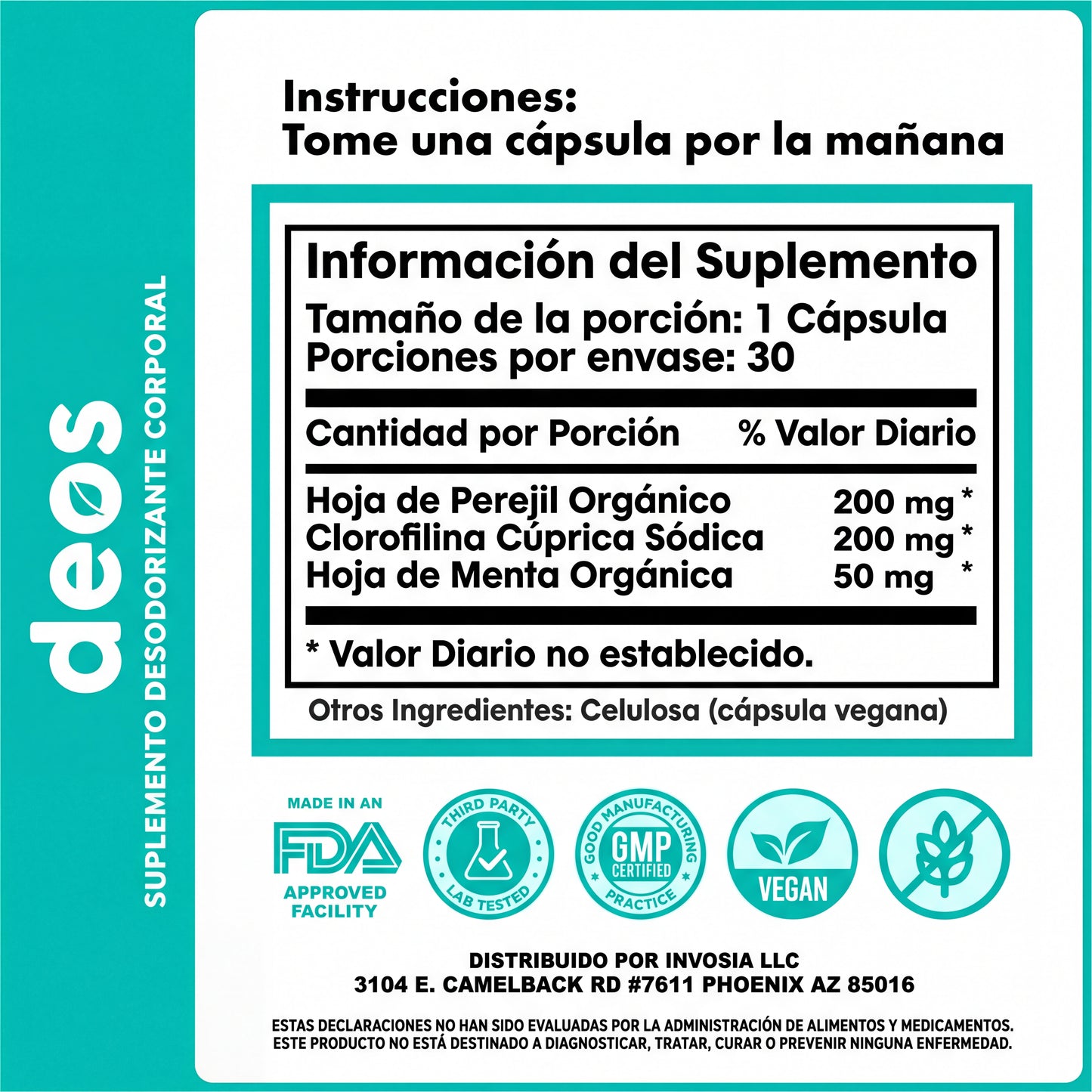 DEOS Desodorante Corporal Natural
